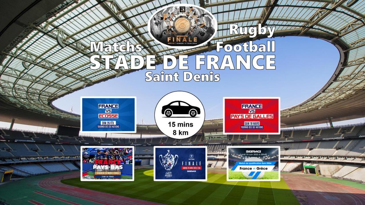 Room & Parking In Shared Appartment With Proprietor L 25 Mins From Paris Gare Du Nord, Cdg Airport & Stade De France Montmagny Kültér fotó